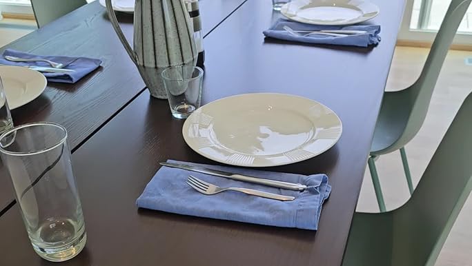 Japandi-Style Solid Wood Dining Tables image 3